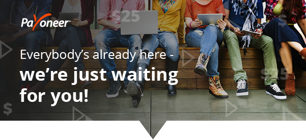 Everybody's already here - we're just waiting for you!