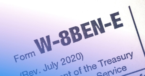 What is the W-8BEN-E Form